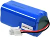 A blue battery pack with wires and a connector. Produktbild-Vorschau