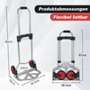 Faziango Stahl Sackkarre klappbar, Transportkarre Produktbild-Vorschau 2