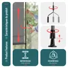 VOUNOT® Klemmmarkise Senkrechtmarkise mit Handkurbel Produktbild-Vorschau 5
