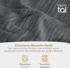 Blumtal Musselin Bettwäsche 200x200 cm - Bettbezug 200x200 Produktbild-Vorschau 5