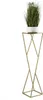 HowHomely Modern Pflanzenständer, Blumenhocker aus Metall Produktbild-Vorschau 4