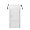XMTECH Vordach Haustürvordach 120x100cm Pultbogenvordach Produktbild-Vorschau 15