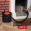 A person is using a LEHMANN Aschesauger to clean out a fireplace. Produktbild-Vorschau