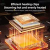 Abstract representation of heating chips and circuitry. Produktbild-Vorschau