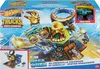 The image shows the packaging of a Hot Wheels Monster Trucks Arena Smashers playset. Produktbild-Vorschau