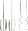 Four mixer attachments arranged on a white background. Podgląd zdjęcia produktu