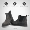 PAULGOS Herren Chelsea Boots Echtes Leder, Stiefeletten Produktbild-Vorschau 5
