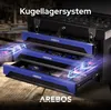 Kufrík na náradie AREBOS 172-dielny | sada nástrčných Náhľad obrázku produktu 7