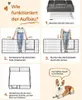 FEANDREA výběh pro štěňata, 8 panelů DIY, dvojitý L-zámek, Náhled obrázku produktu 16