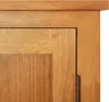 vidaXL Schrank 50x22x110 cm Massivholz Eiche Produktbild-Vorschau 8