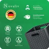 Novaliv 6x scatola 30x30x30 cm scatole in plastica per Anteprima dell’immagine prodotto 4
