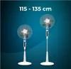 Cecotec 08196, Haushalts-Lamellenlüfter, Weiß, Flur, 40 cm, Produktbild-Vorschau 10
