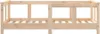 A wooden bed frame with slats. Náhled obrázku produktu