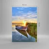 Bilder auf glas - Einteilig - See Boot Wasser - 50x70cm - Produktbild-Vorschau 3