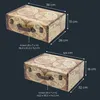 HMF Deko Koffer aus Holz mit Deckel und Ledergriff, Produktbild-Vorschau 5