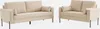 sweeek - 3-Sitzer-Sofa mit Cordbezug - Beige Produktbild-Vorschau 4