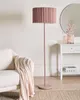 BELIANI Stehlampe Braun Metall 155 cm 1-Flammig Stoffschirm Produktbild-Vorschau 3