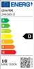 An energy efficiency label for an LED light. Anteprima dell’immagine prodotto