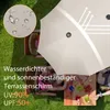 Puluomis Sonnenschirm 400 x 200 x238cm UPF 50+ mit Kurbel Produktbild-Vorschau 5