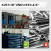 CCLIFE Werkzeugwand Lochwand Inkl.66-Teiligem Produktbild-Vorschau 5