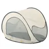 DERYAN Pop-Up plážový stan s moskytiérou 120x90x80 cm Cream Náhľad obrázku produktu 3
