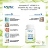 Vitamin D3 10.000 IE + Natto Vitamin K2 MK-7 200 µg - 365 Produktbild-Vorschau 4