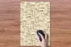 MuchoWow® Mauspad Mousepad Muster - Haus - Skyline 40x60 cm Produktbild-Vorschau 3
