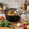 Kochtopf 9,5L Ø 32 cm – Hochwertiger Aluguss-Suppentopf mit Produktbild-Vorschau 8