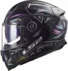 LS2 FF811 VECTOR II TROPICAL Integralhelm L in schwarz/weiß Produktbild-Vorschau 1