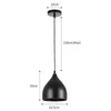MasterLED Pendelleuchte Como Ø17cm Schwarz – E27 Hängelampe Produktbild-Vorschau 3