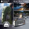 Przenośne radio solarne z korbką SOS, latarką i Podgląd zdjęcia produktu 5
