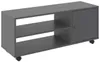 TV-Rollwagen MAJA, Anthrazit, 100 cm breit, 42 cm hoch, mit Produktbild-Vorschau 1