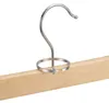 Relaxdays broekhangers, hout, 12 stuks, verstelbaar, met Productafbeelding-voorbeeld 6