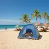 Relaxdays Pop Up Zelt Strand, Wurfzelt, 2-3 Personen, Produktbild-Vorschau 2