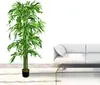 Bambù Pianta Albero Artificiale Plastica con Legno Naturale Anteprima dell’immagine prodotto 2