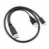O55 USB-C auf USB 3.0 & USB 2.0 Y-Kabel – Dual Power Produktbild-Vorschau 3