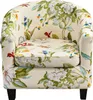 2 kusy potahu na židle Club Chair Covers, Stretch Printed Náhled obrázku produktu 1
