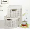 Curver Style M 18L Box mit Deckel cremeweiß Produktbild-Vorschau 2