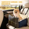 PawHut Hunde Autositz Hundesitz mit Sicherheitsgurt Produktbild-Vorschau 5