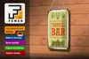 Blechschild Alkohol 12x18cm Tropical Bar Sommer Produktbild-Vorschau 3