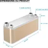 Wiltec Échangeur de chaleur thermique avec 40 plaques – 315 Voir les images du produit 6