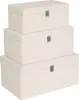 Koffer carlie weiß 54x26cm  - Atmosphera créateur Produktbild-Vorschau 1
