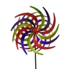A colorful metal pinwheel on a white background. Produktbild-Vorschau