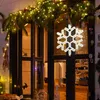 SALCAR 40cm Schneeflocken Deko Weihnachten, LED Produktbild-Vorschau 3