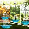 Solarbetriebener hängender Vogelbad-Wasserfallbrunnen, Produktbild-Vorschau 5