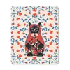 MuchoWow® Mauspad Mousepad Matrjoschka - Blumen - Katze Produktbild-Vorschau 1