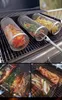 2Stück Rolling Grillkorb,Edelstahl Rollender Grillkorb,BBQ Produktbild-Vorschau 11