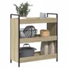 vidaXL Küchenwagen Sonoma-Eiche 70x30x82 cm Holzwerkstoff Produktbild-Vorschau 5