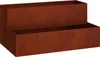 vidaXL Sadzarka ogrodowa Rusty 100 x 60 x 45 cm Stal Podgląd zdjęcia produktu 4