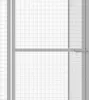 vidaXL Klec pro kočky 3x1,5x2,5 m Pozinkovaná ocel Náhled obrázku produktu 3